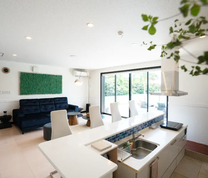 オープンキッチン