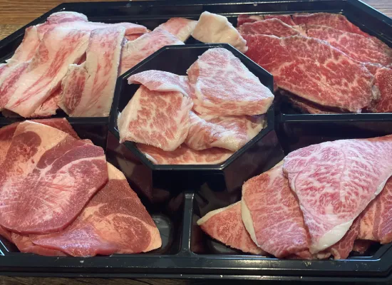 オープンテラスでのバーベキュー体験